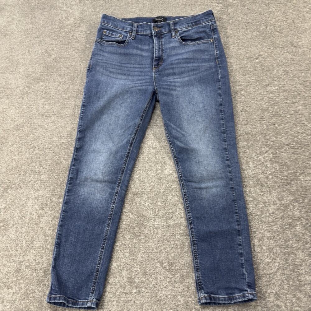 Banana Republic Straight Leg Jeans - Medium Blue Wash